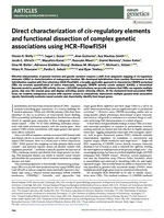 Direct characterization of cis-regulatory elements and functional dissection of complex genetic associations using HCR-FlowFISH